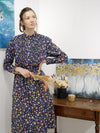 Tania dress in Phyls Flower Liberty Tana Lawn Cotton