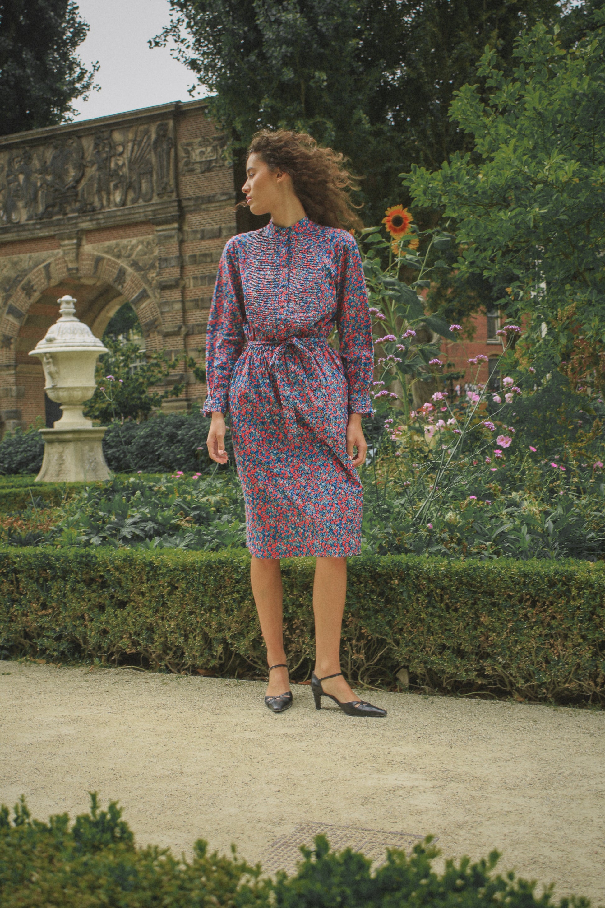 Tania dress in Wiltshire Tana Lawn Cotton Mrier Tania dress in Wiltshire Tana Lawn Cotton Mrier