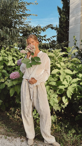 Pantalon Eden - Raw Linen 