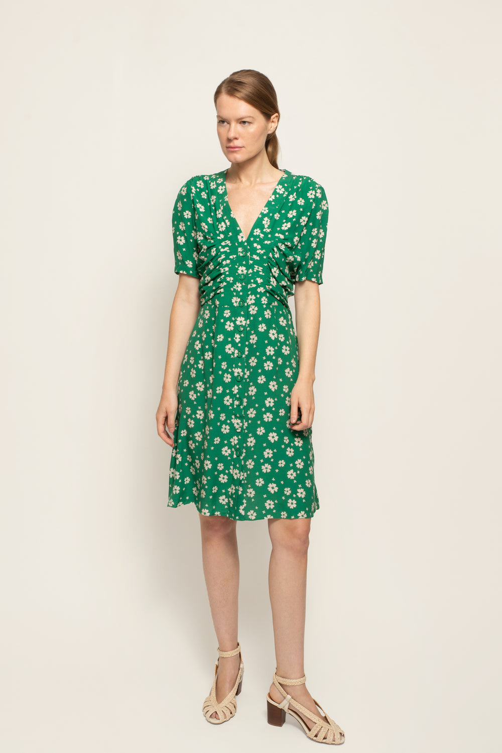 Robe Katharine en Green Margo