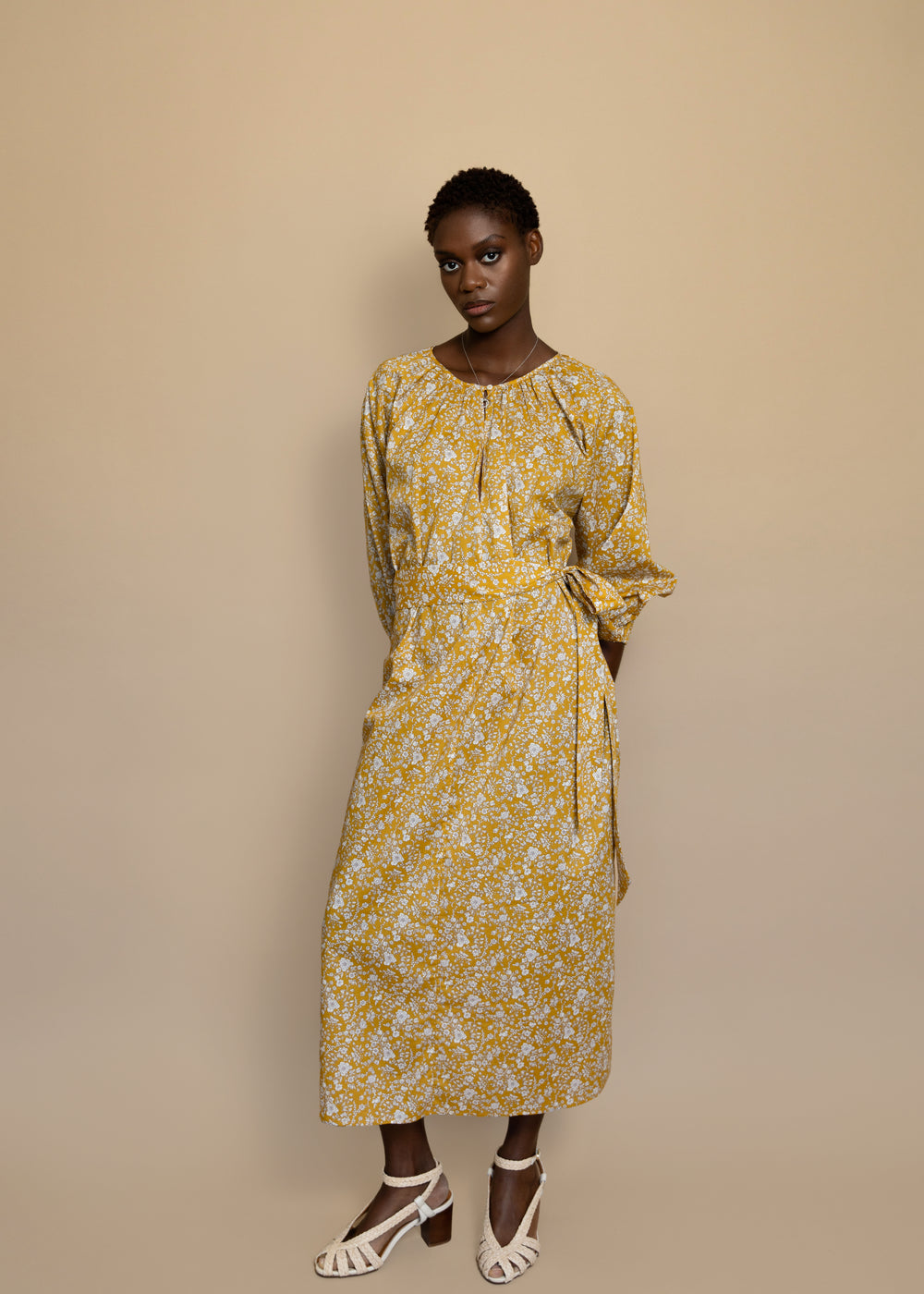 Robe Elisse en coton Summer Blooms Liberty 